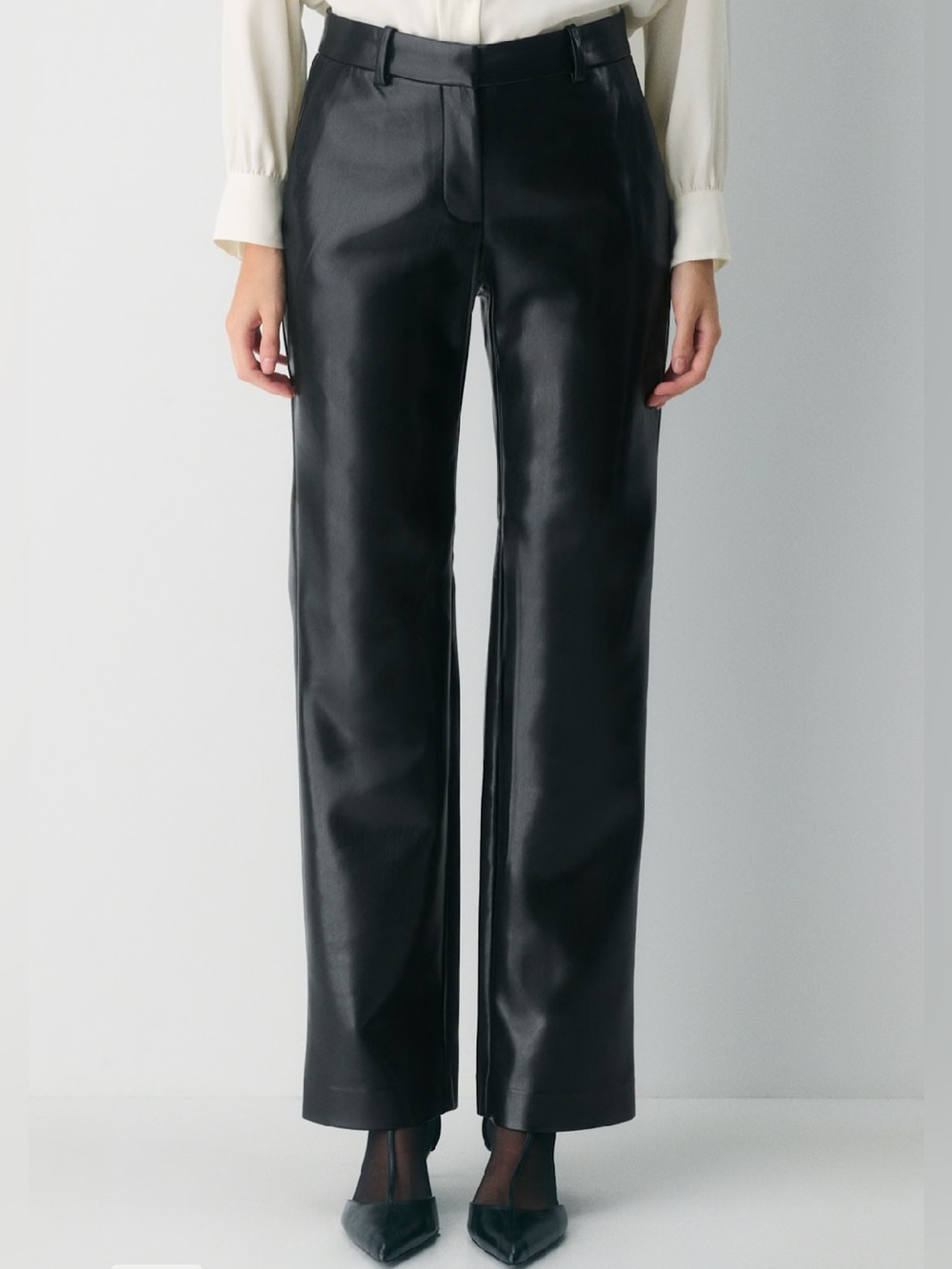 Aritzia Babaton vegan leather pants
